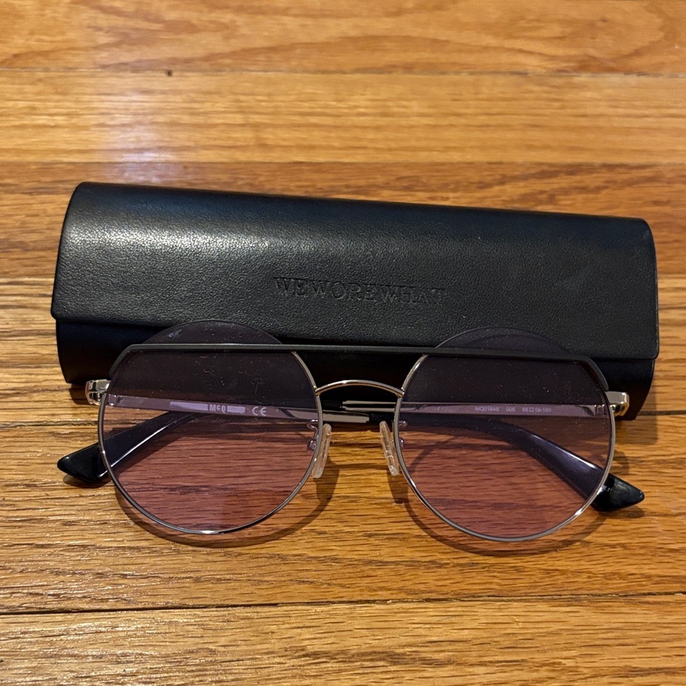 WEWOREWHAT  purple sunglasses